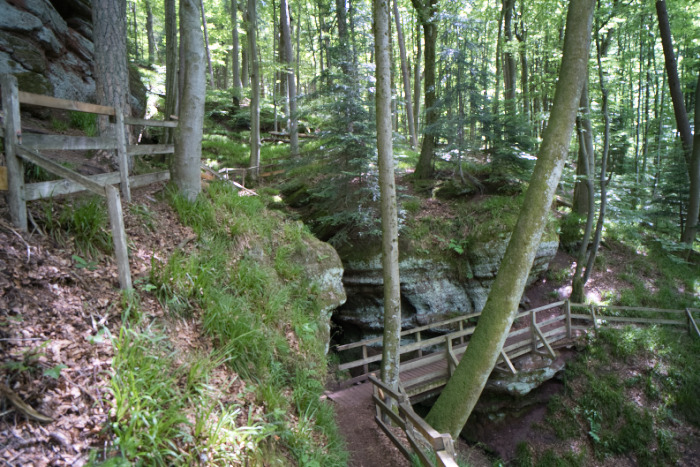 Teufelspfad bei Pirmasens (Pfalz)