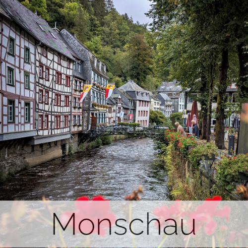 Monschau: Fachwerk-Idylle in der Eifel