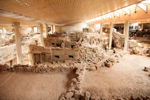 Impression 1 von Akrotiri (Santorin)